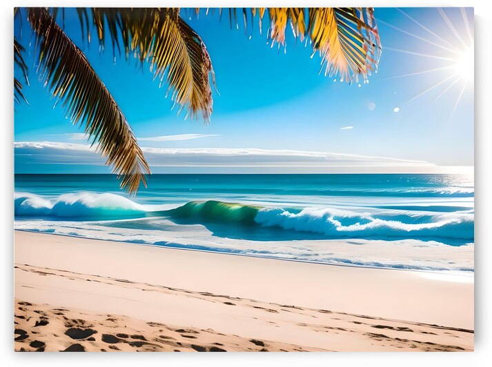 Beach Scene Peaceful by Bill Swartwout Photography