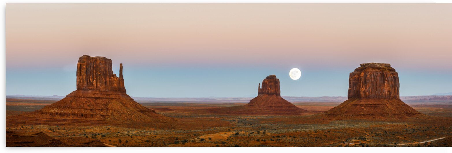 Super Moon in Monument Valley by Images By Jon Evan
