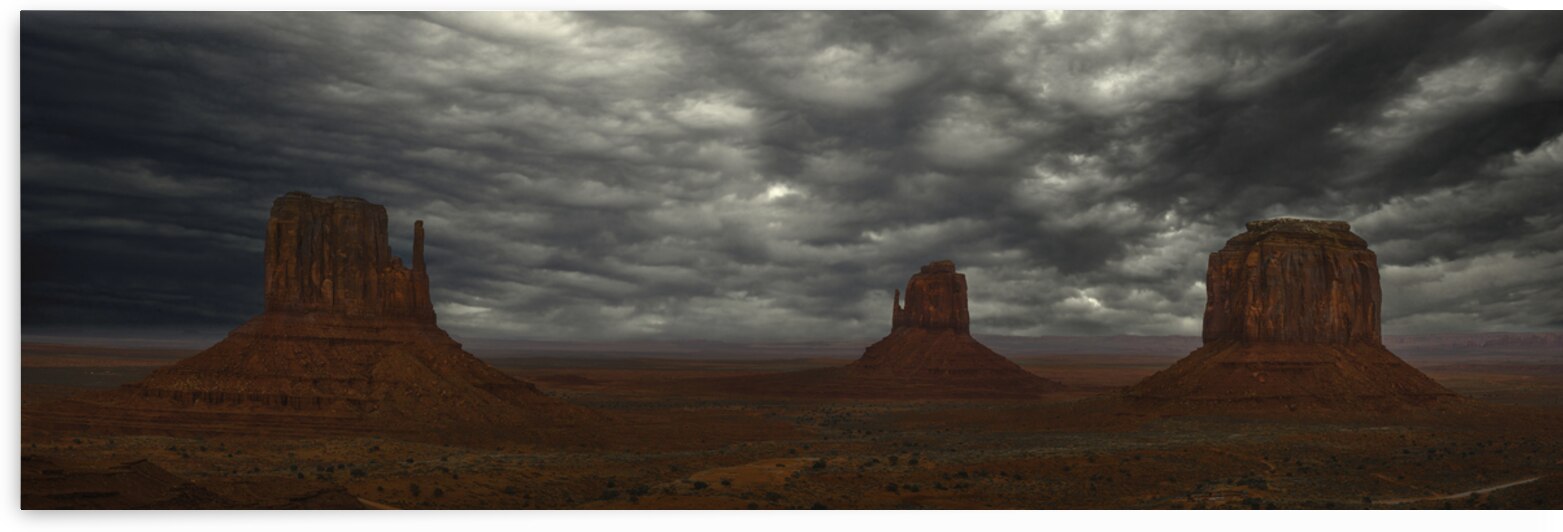 Cloudy Day in Monument Valley by Images By Jon Evan