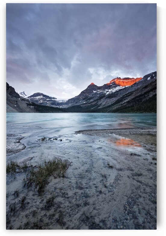 Bow Lake at Sunrise by Images By Jon Evan