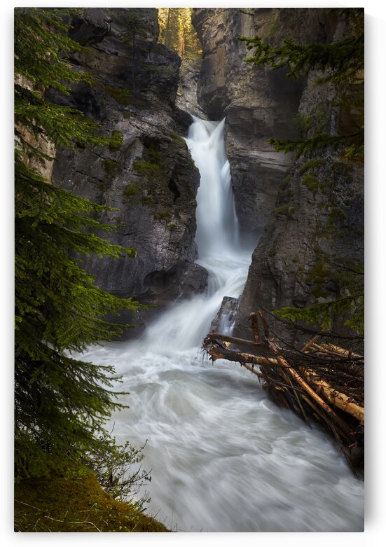 Johnston Canyon Waterfall by Images By Jon Evan