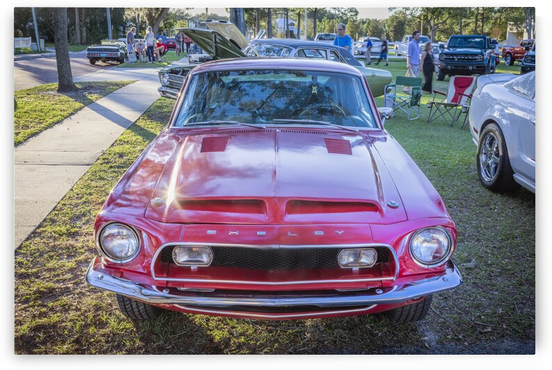 1967 Red Ford Shelby Mustang GT350  4 by Rich Franco