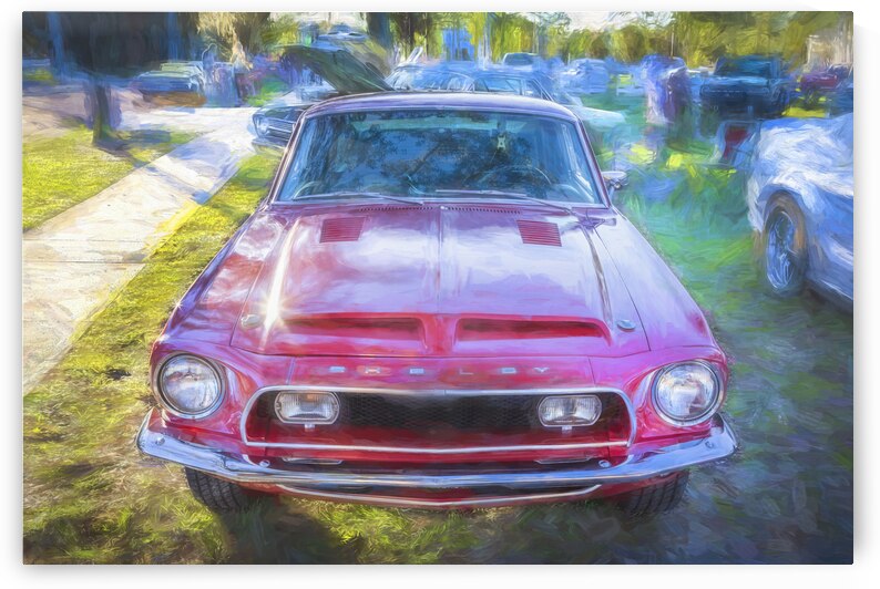 1967 Red Ford Shelby Mustang GT350  7 by Rich Franco