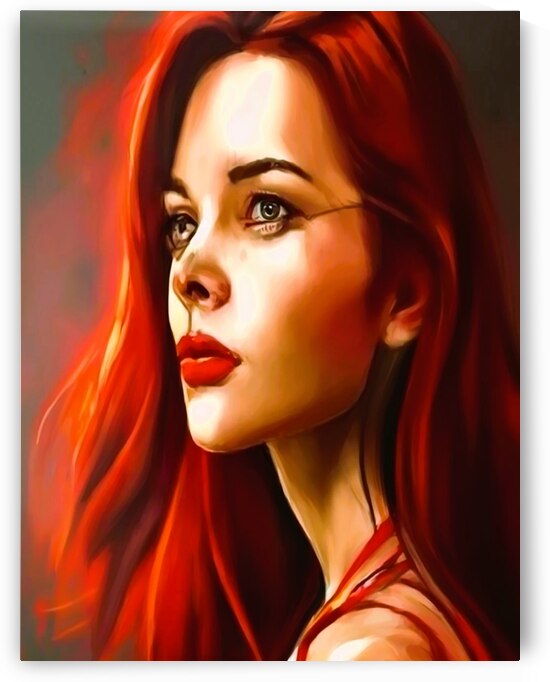 An American businesswoman wall art by Aroness