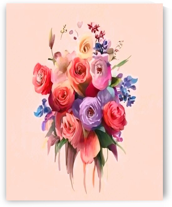 My bouquet of flowers by Aroness