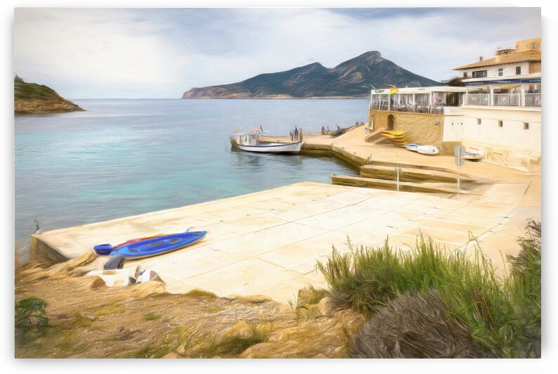 Port of San Telmo - CR2204-7168-OIL by JordiCarrio