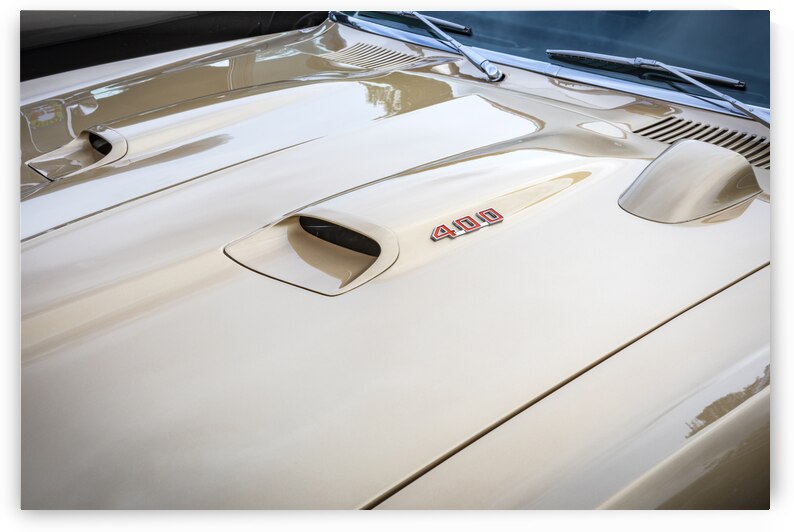 1968 Gold Pontiac Firebird 400 X 7 by Rich Franco