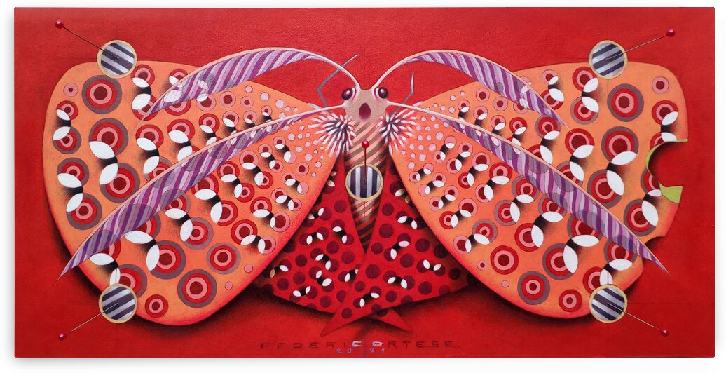 Chromatic butterfly - red by federicocortese