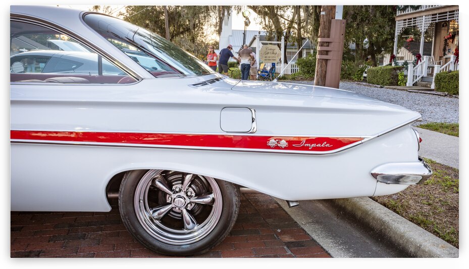 1961 White Chevrolet Impala SS X1 2 by Rich Franco