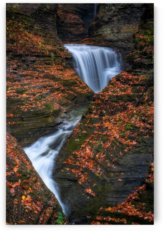 Autumn at Minnehaha Falls by Rick Berk