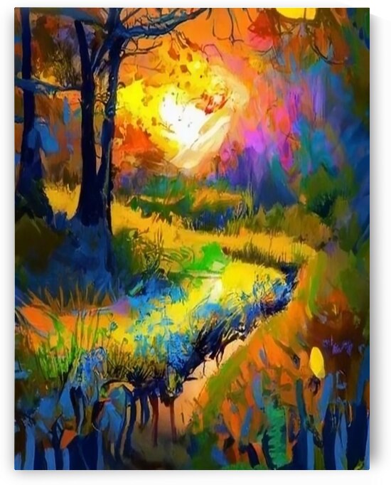 The forest of all colors by Aroness