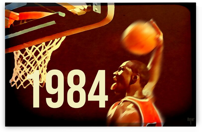 1984 Michael Jordan Olympic Dunk by Row One Brand