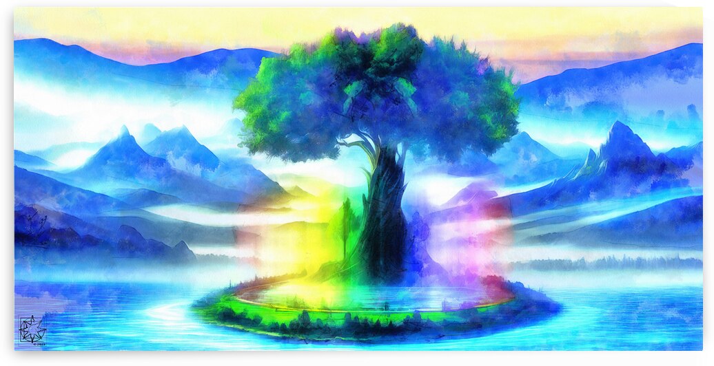 The Luminous Tree by ChrisHarrisArt