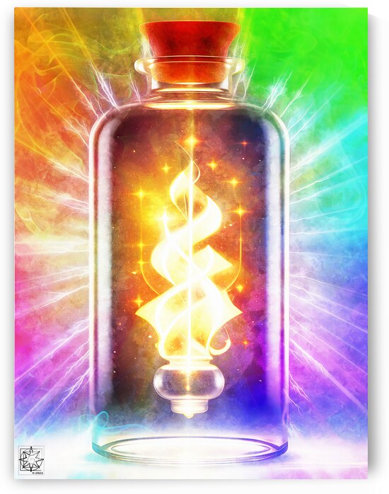 The Tesla Jar by ChrisHarrisArt