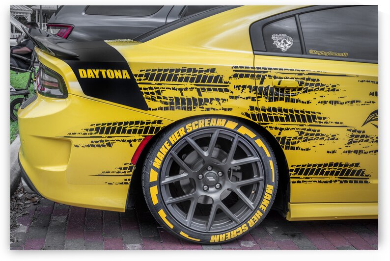 2018 Yellow Dodge Charger Daytona X 5 by Rich Franco