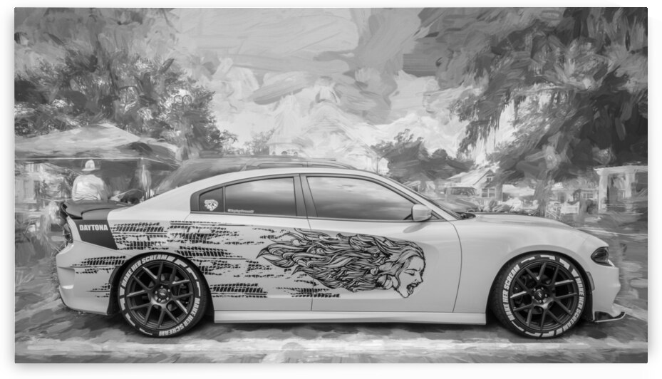 2018 Yellow Dodge Charger Daytona X 7 by Rich Franco