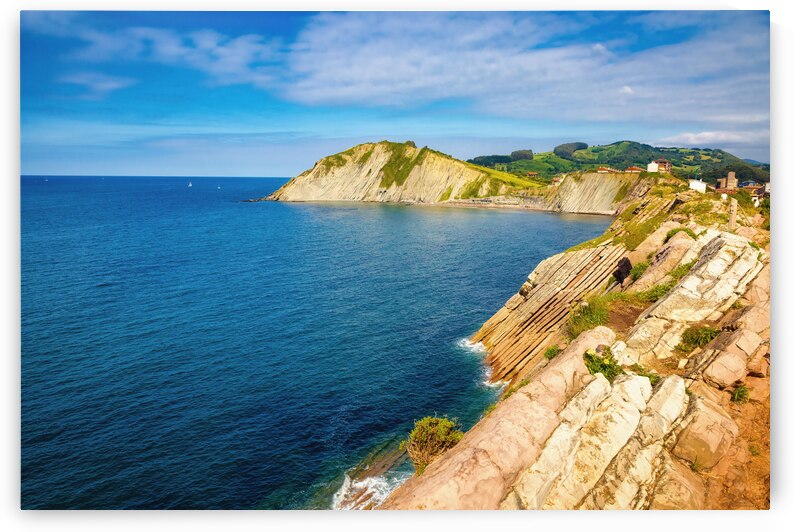 Zumaya Flysch Cliffs Gipuzkoa - CR2106-5668-GLA by JordiCarrio