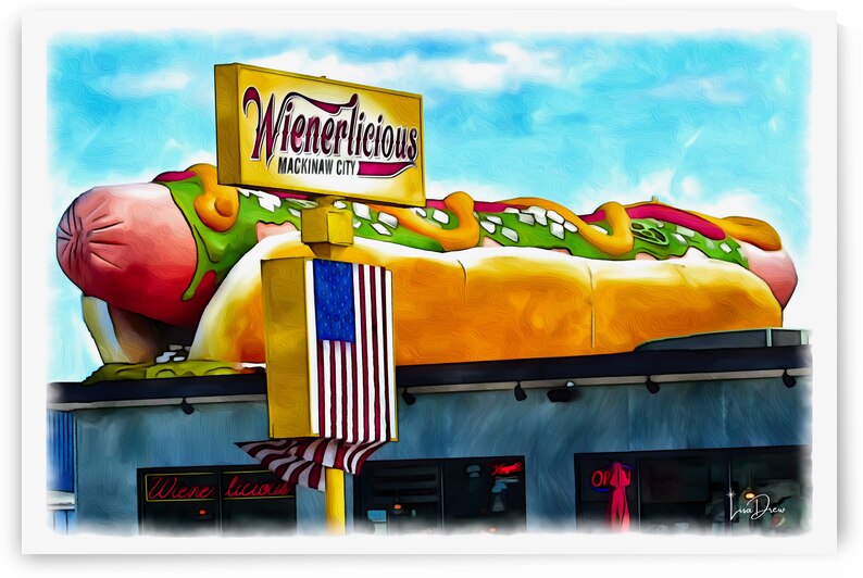 Is the bun toasted by Lisa Drew