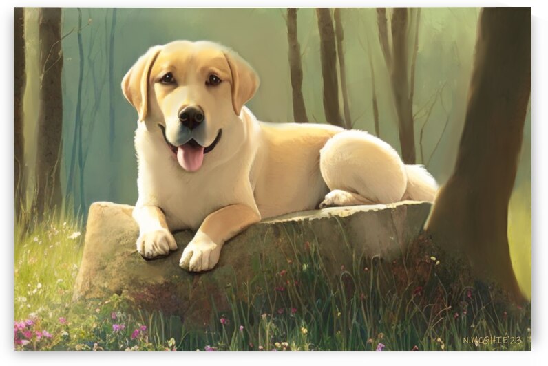 Labrador Love by Natasha McGhie