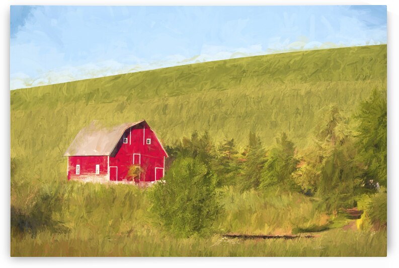  Barn on the Hill II   by Images By Jon Evan