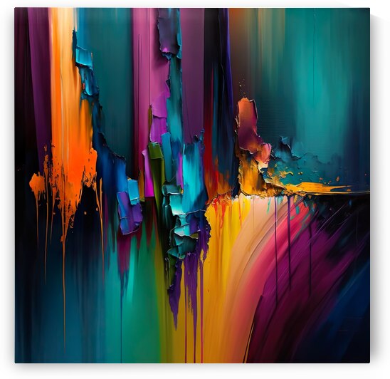 Rainbow of Paint by Arlen Britton