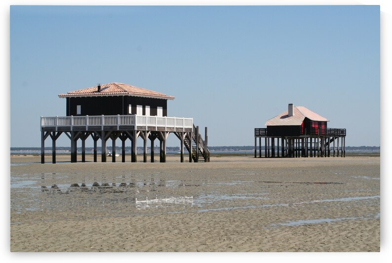 cabanes tchanquees  .. the tchanquees cabins by Stef44