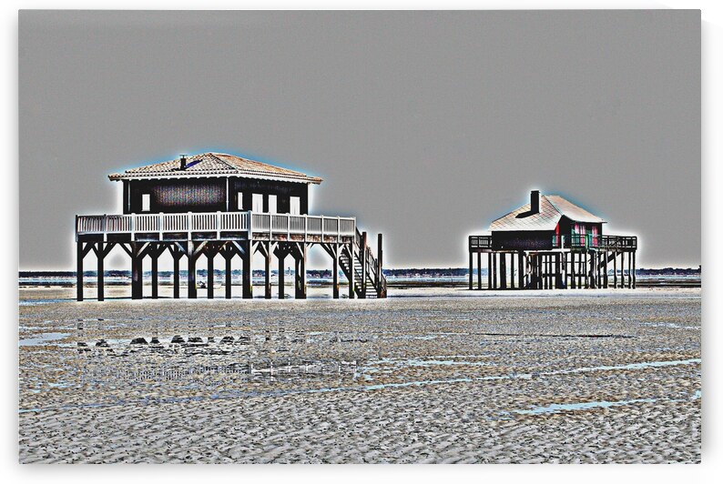 cabanes tchanquees effet retinex .... cabins tchanquees effect retinex by Stef44