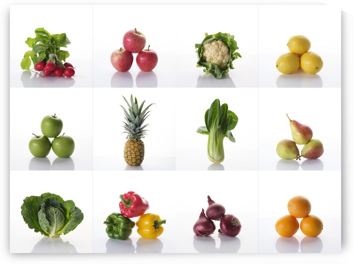 Veg on White by Assaf Frank