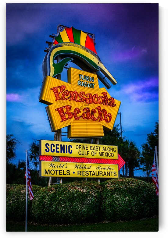 Welcome to Pensacola Beach  by Photography by Allen Jones