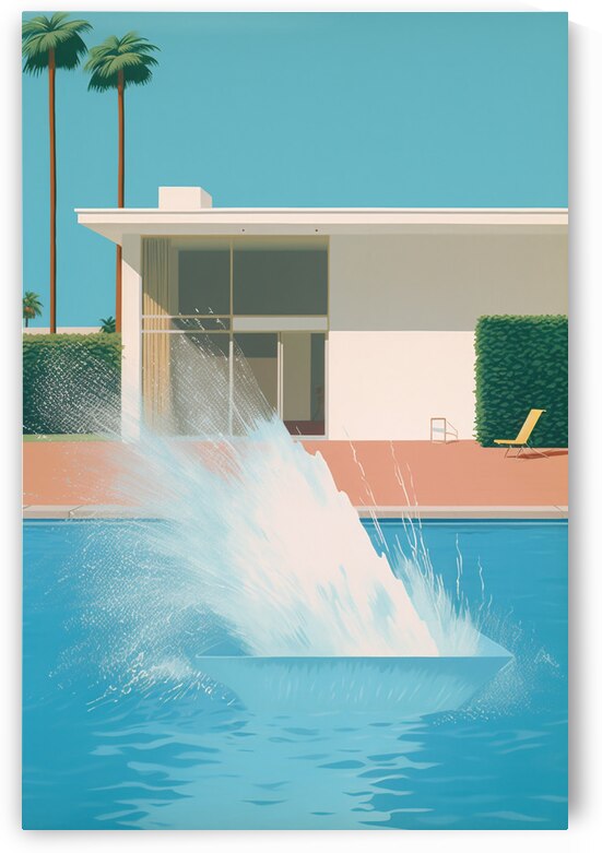 Inspired By A Bigger Splash 2 by Inspired AI