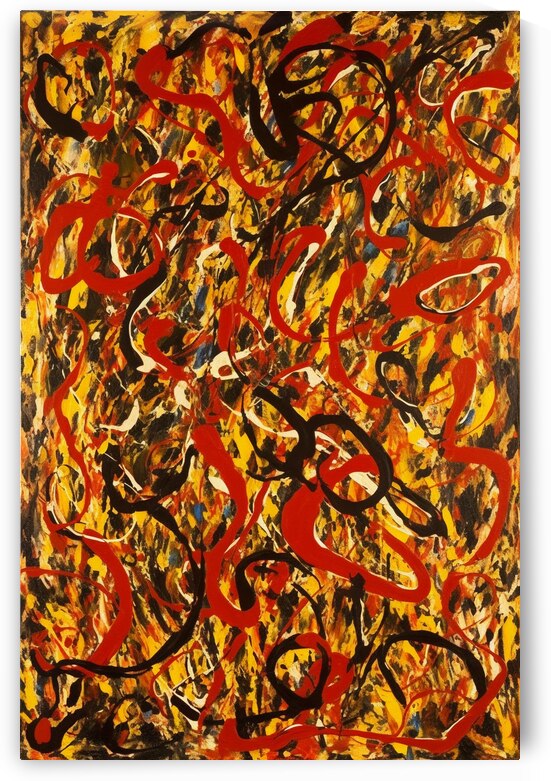 Inspired By Autumn Rhythm by Inspired AI