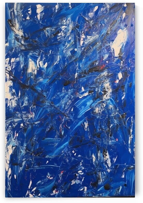 Inspired By Blue Poles by Inspired AI