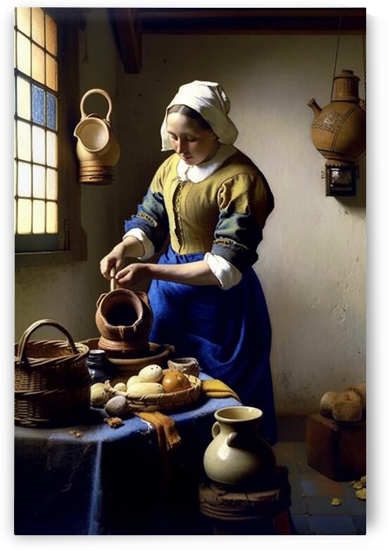 Inspired By The Milkmaid by Inspired AI