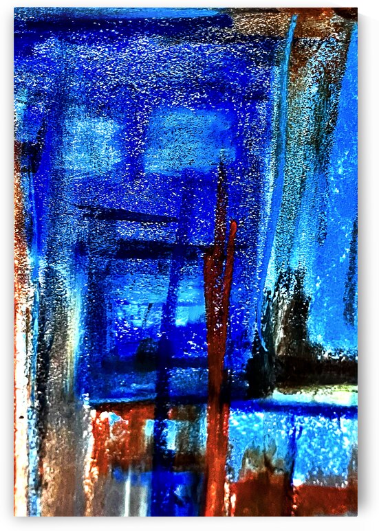 Over The Red Fence by ORed The Artist