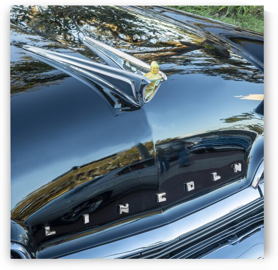 1956 Lincoln Premiere Convertible Hood Ornament X 3 by Rich Franco