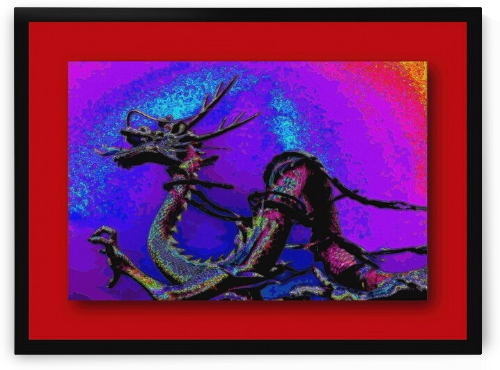 AN ASIAN DRAGON FROM SOUTH KOREA  by LES MAYERS 