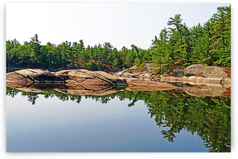 Shawanaga River Calm by Deb Oppermann