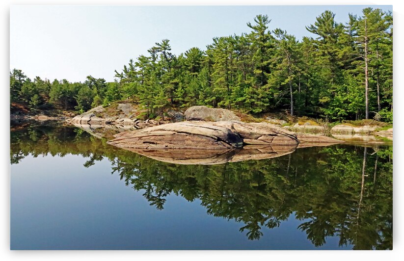 Shawanaga River Calm I by Deb Oppermann