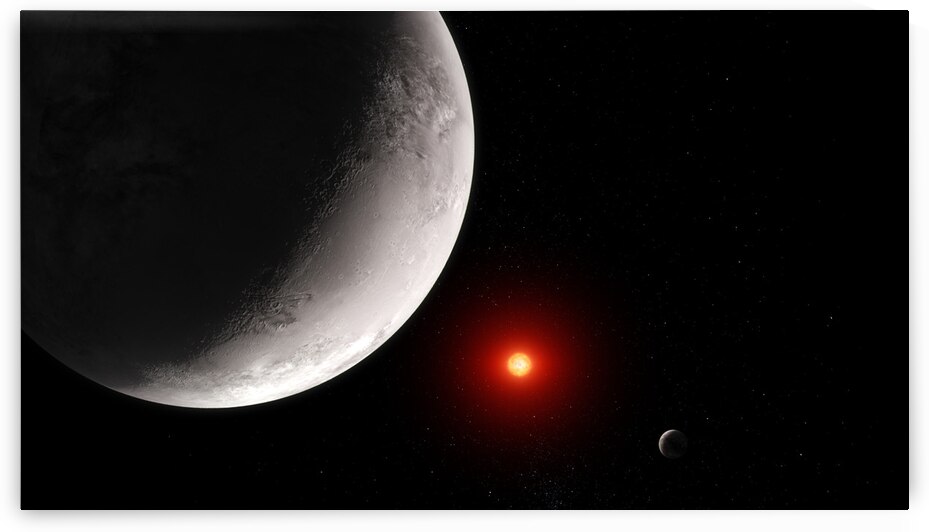 Rocky Exoplanet TRAPPIST 1 c Artist Concept by NASA Images