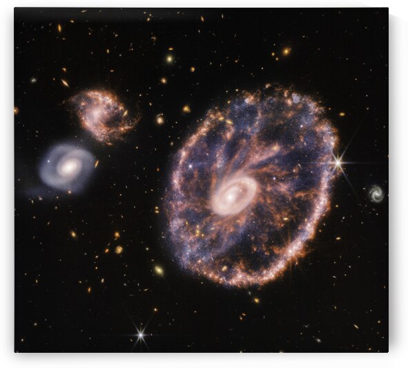 Cartwheel Galaxy by NASA Images