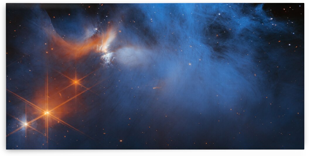 Chamaeleon I Molecular Cloud by NASA Images