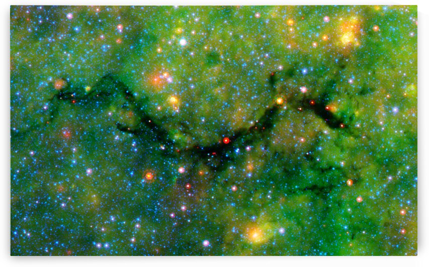Snake in Galactic Plane by NASA Images