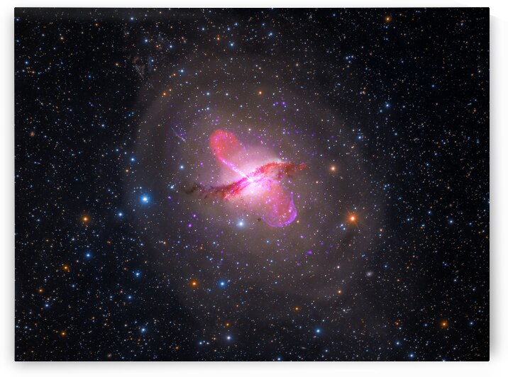 Multiwavelength View of Centaurus A by NASA Images