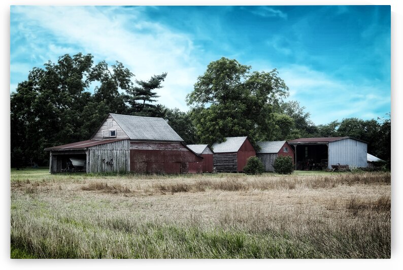 Old Farm Outbuildings Decaying in Sussex County by Bill Swartwout Photography