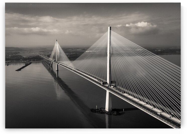 The Queensferry Crossing by Dave Bowman