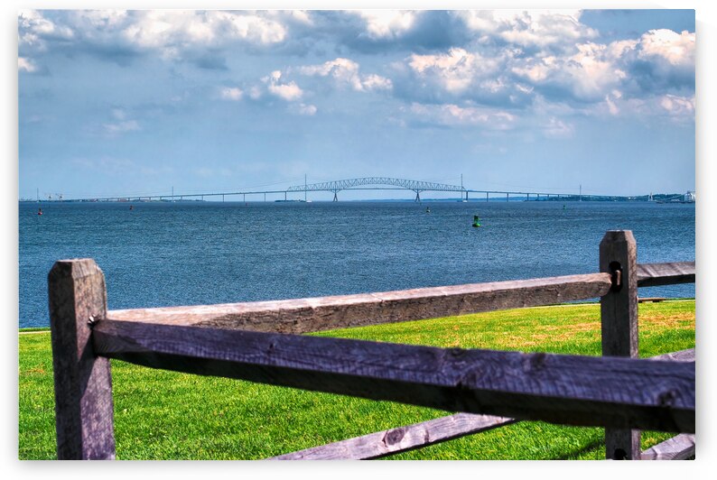 Francis Scott Key Bridge in the Distance by Bill Swartwout Photography