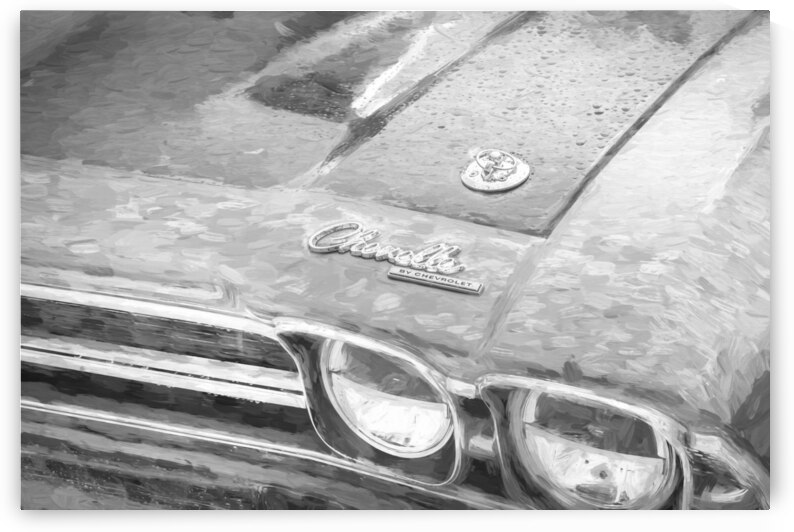 1969 Orange Chevy Chevelle SS 396 X 11 by Rich Franco