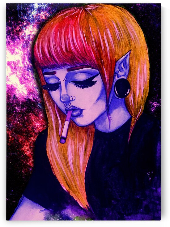 Nicotine High - Galaxy Edition  by Coraline Moth