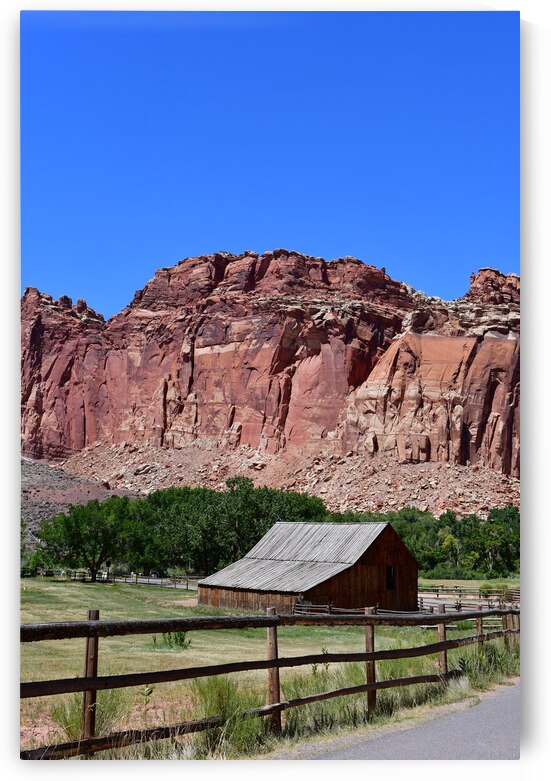Barn in Capital Reef National Park by Perspectives Photography by Katie Johnson