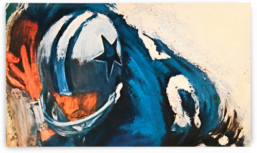 Sixties Dallas Cowboys Throwback Art by Row One Brand